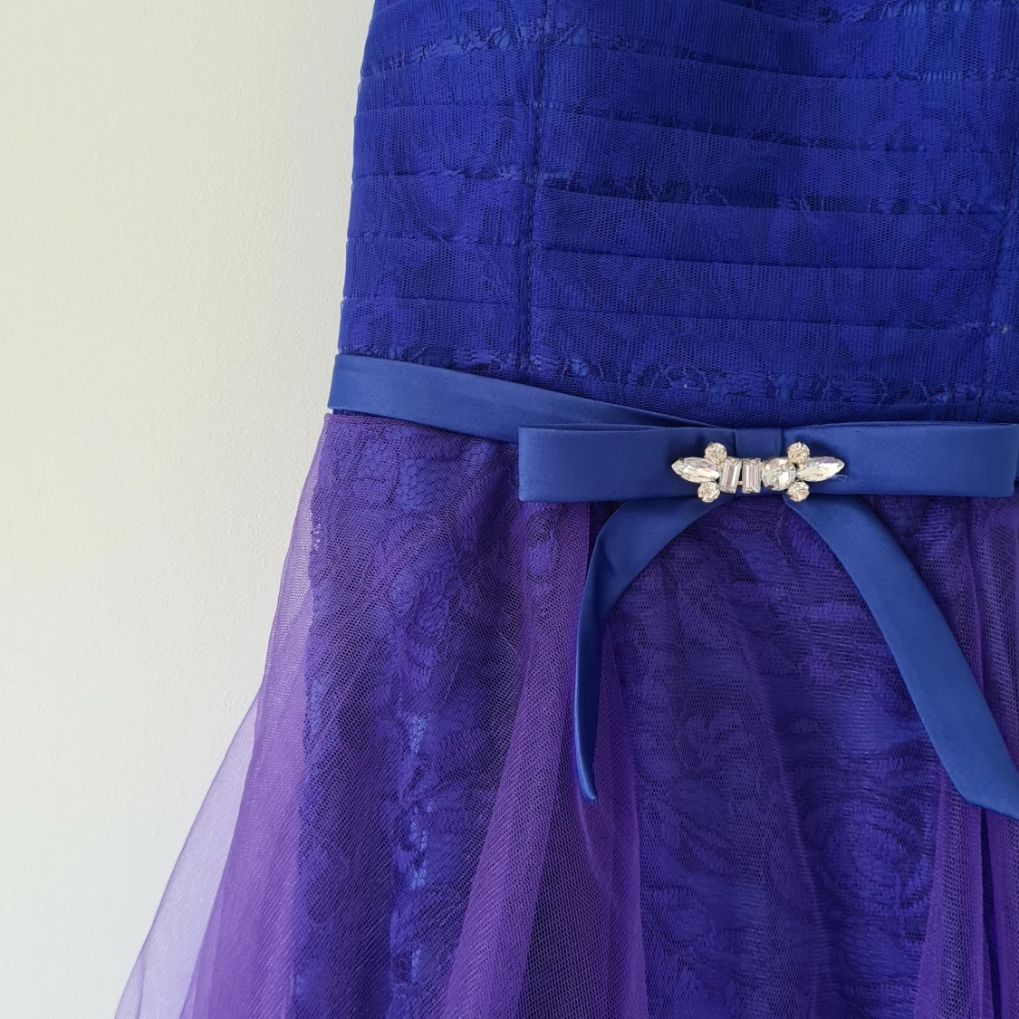 Blå/lila klänning - 91