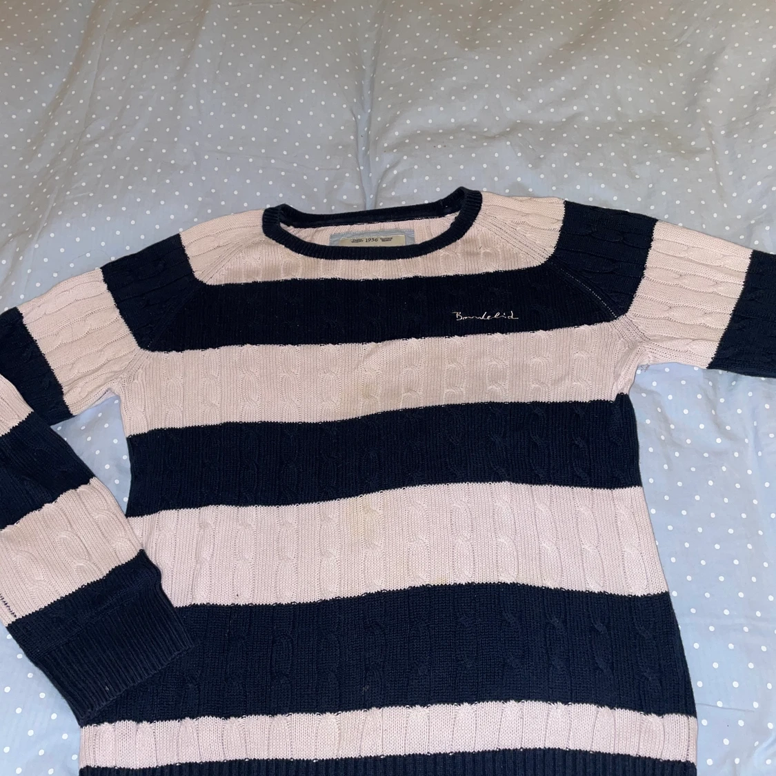 Kabelstickad kofta från Bondelid strl.XS