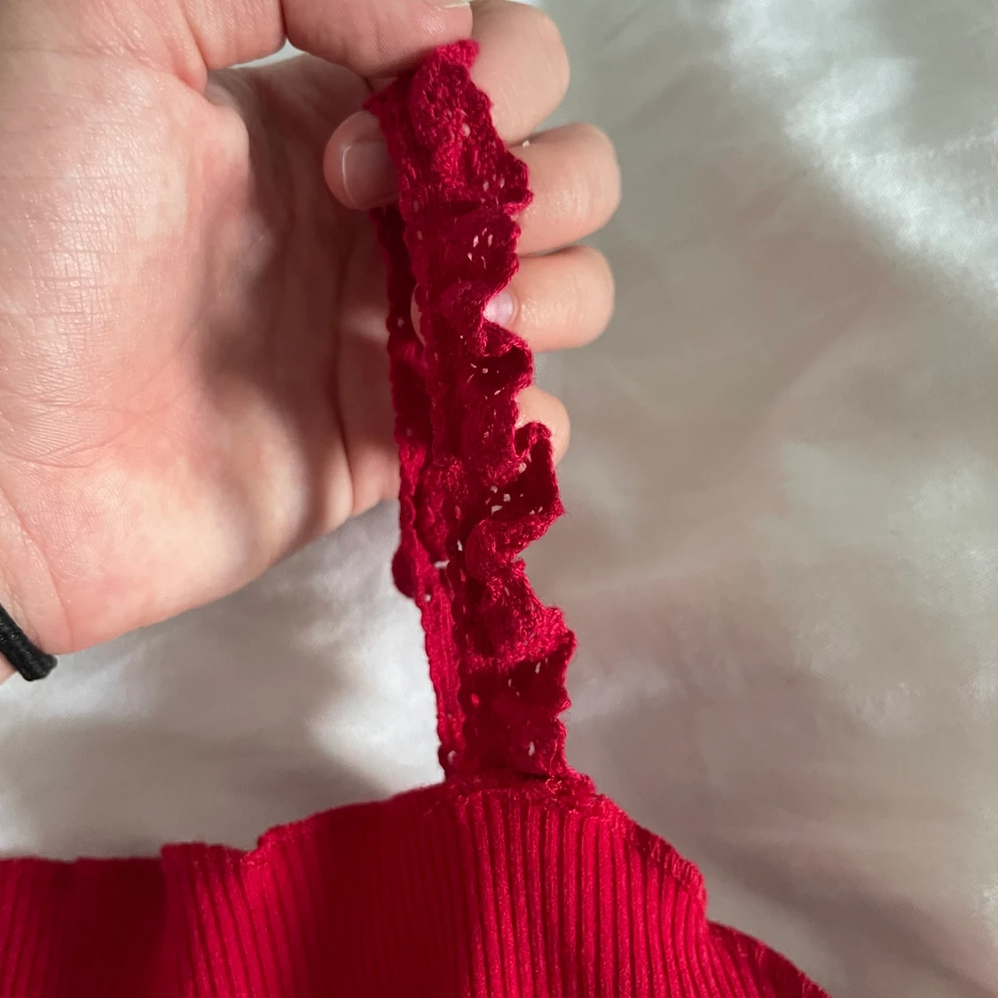 Söt rött linne - 91