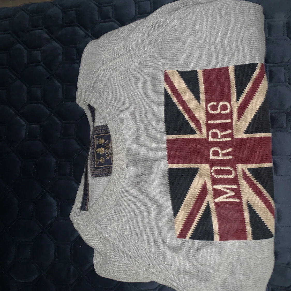 Morris stickad tröja stl XL