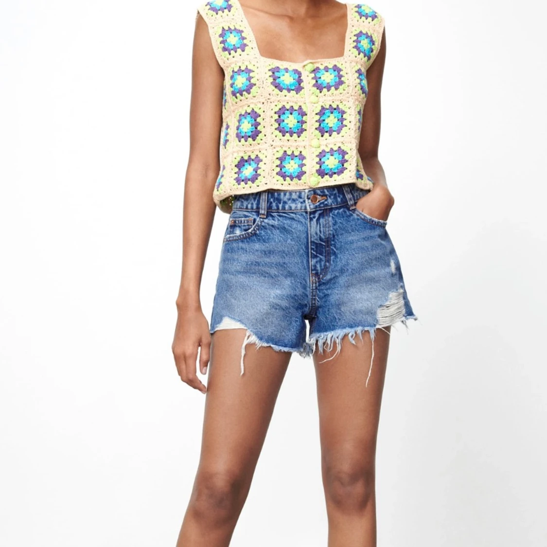 Jeans shorts zara - 90