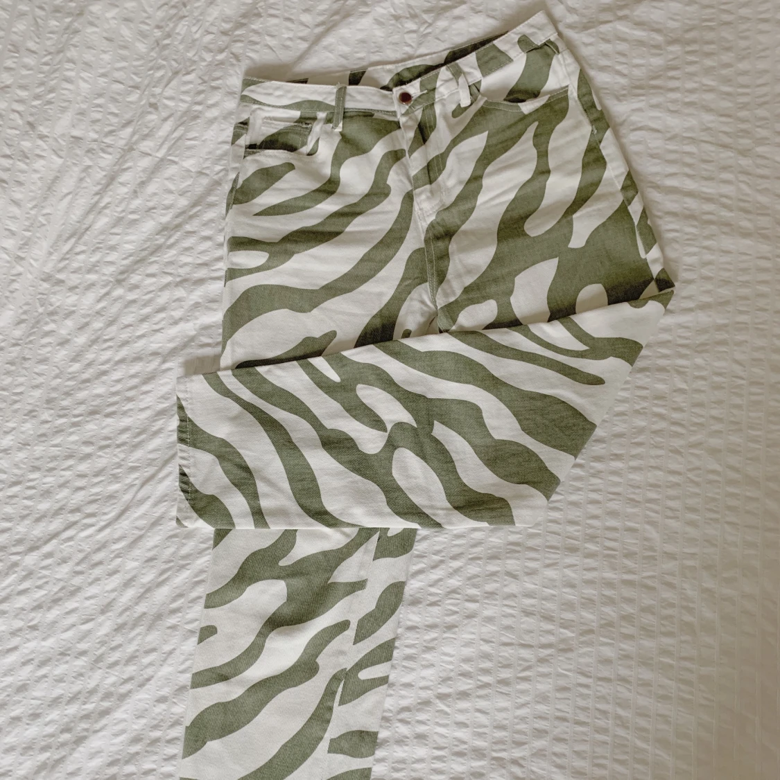 Gröna zebrabyxor - 90