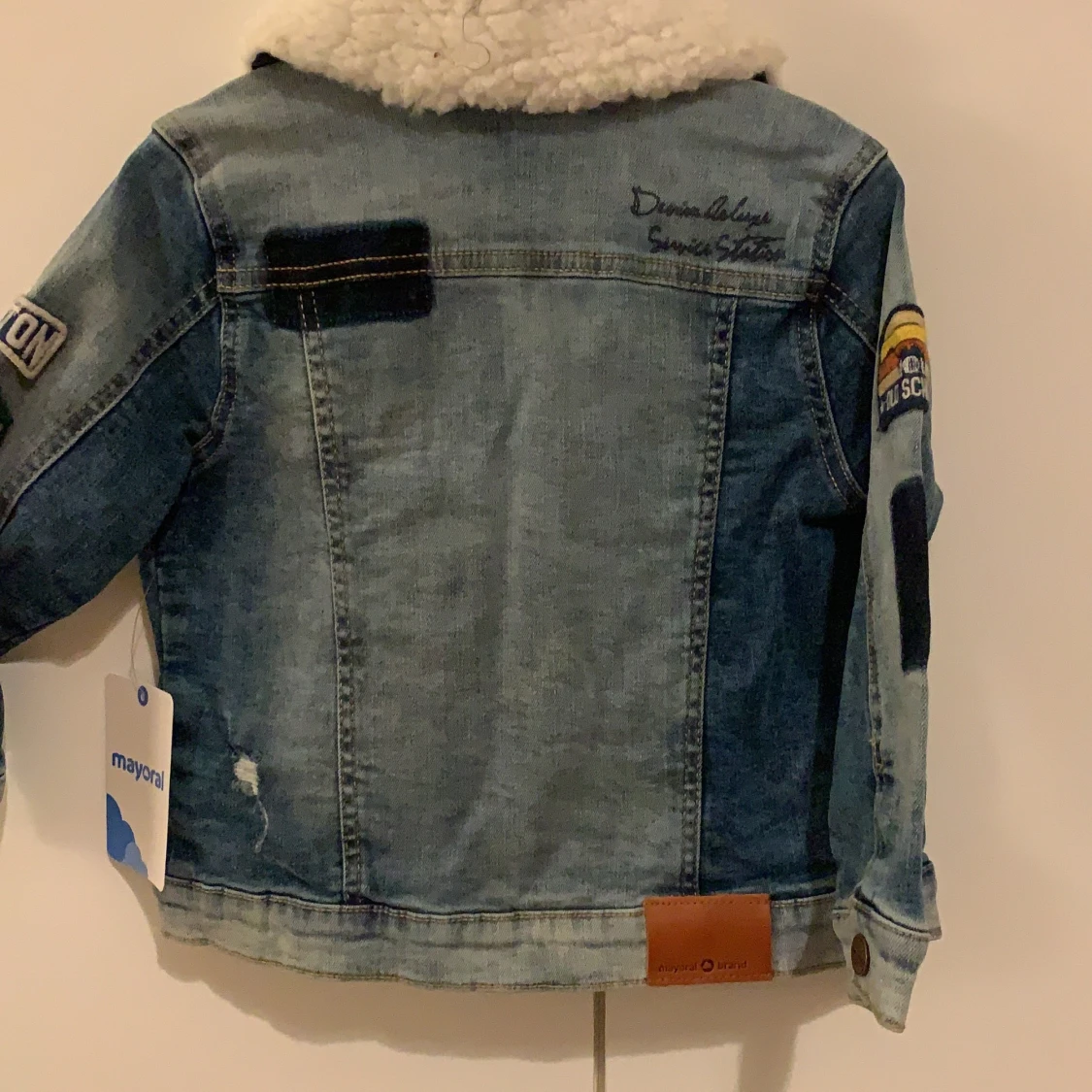 Jeansjacka med pile  - 91