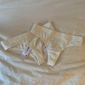 (OANVÄNDA) bomullstrosor  - Säljer dessa (OANVÄNDA) bomullstrosor från Gina Tricot som jag beställde i fel storlek!! 💞 köparen står för frakten men jag möter även upp i Lund💞 