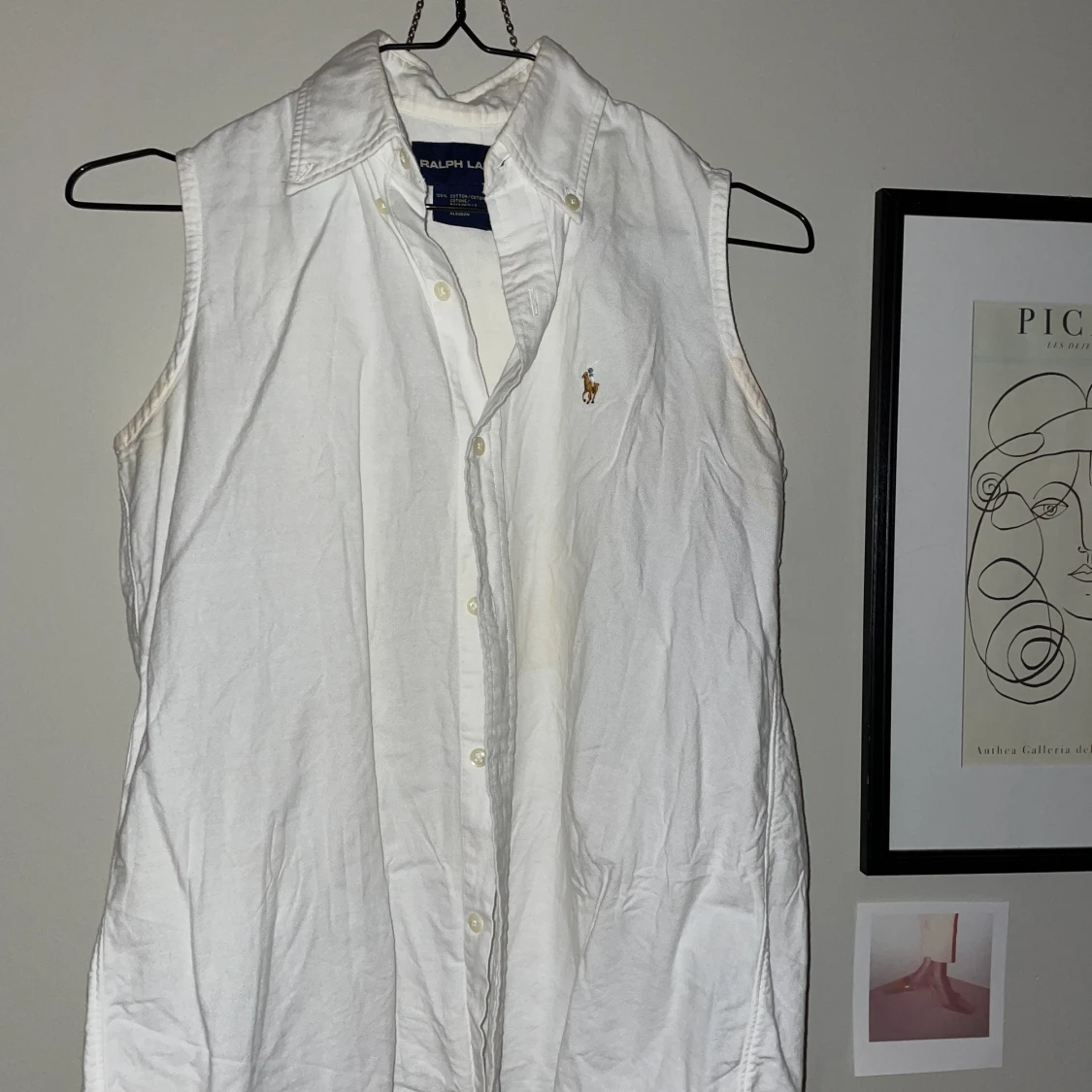 somrig skjorta från ralph lauren - 90