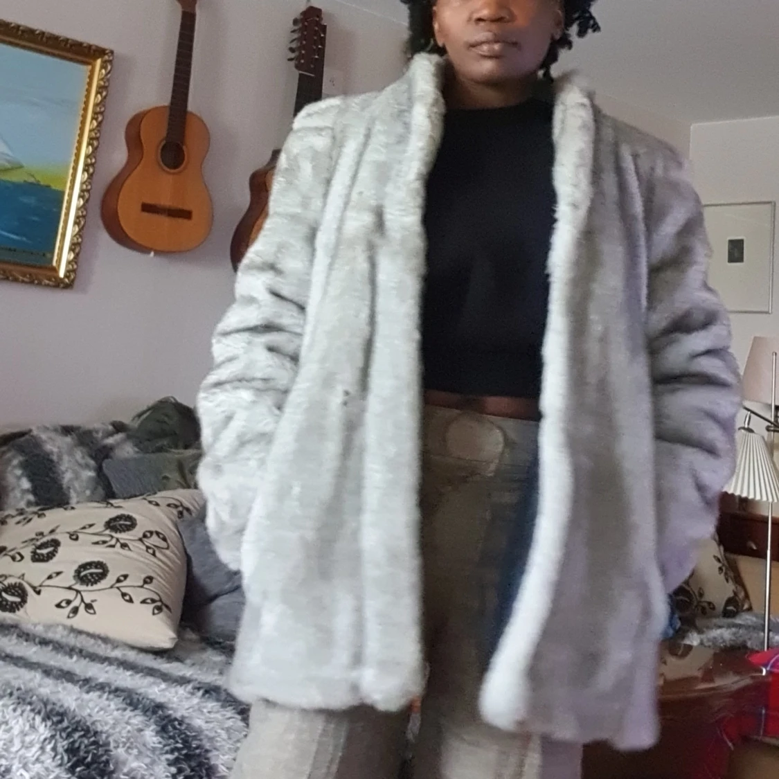 Vintage Åkta puls jacka  - 90