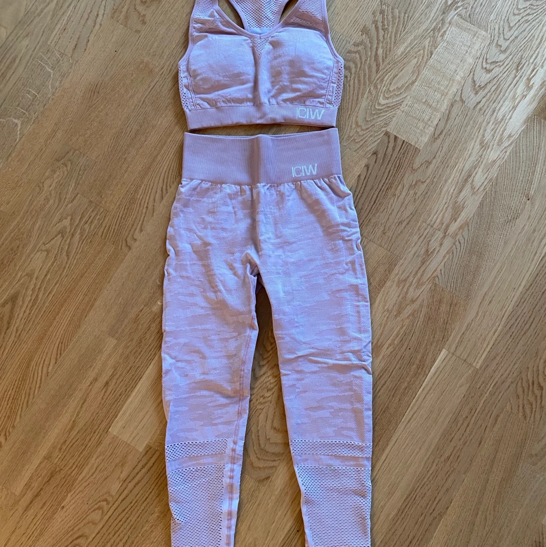 Träningstights och sport-BH Icaniwill - 90