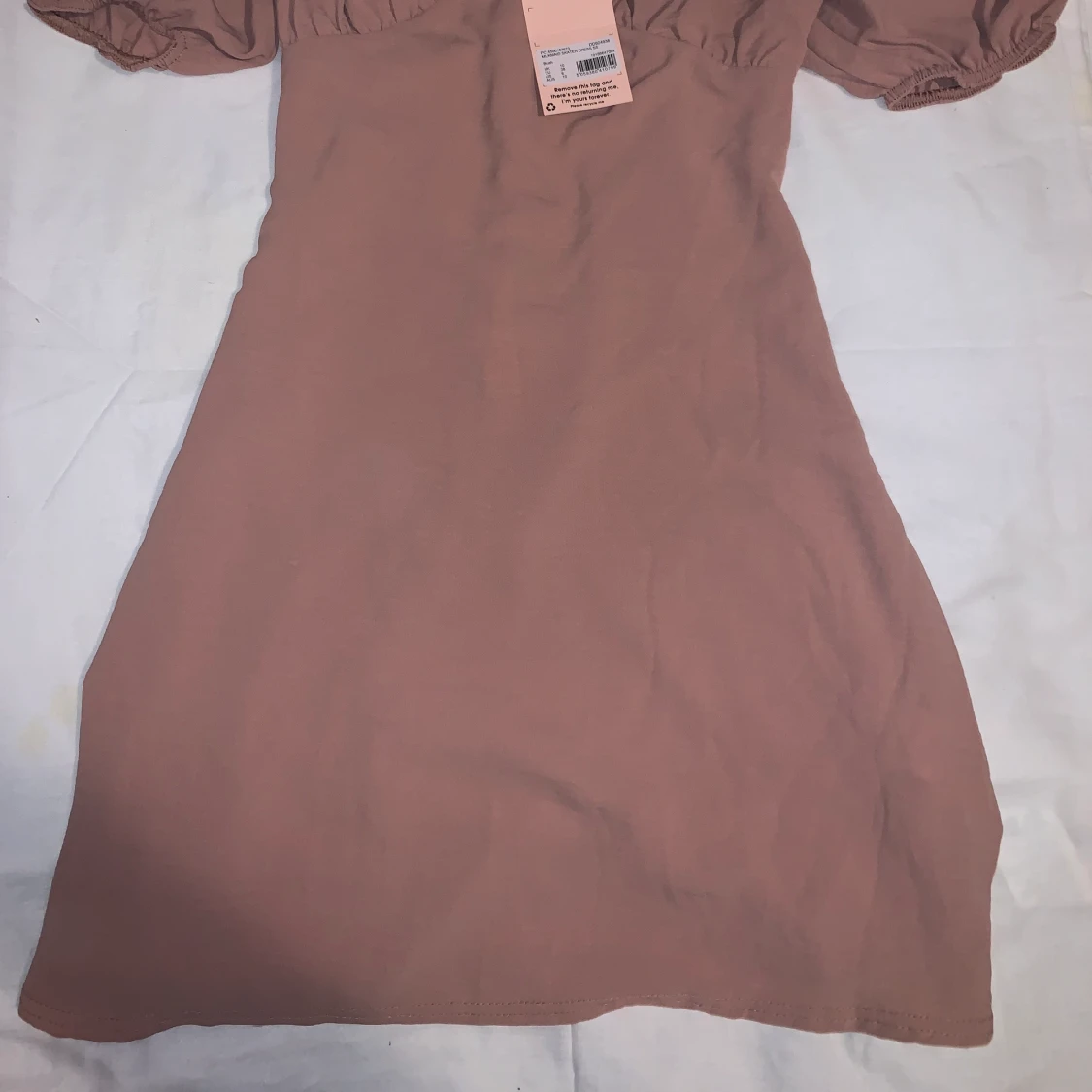 Smutsrosa klänning - 90