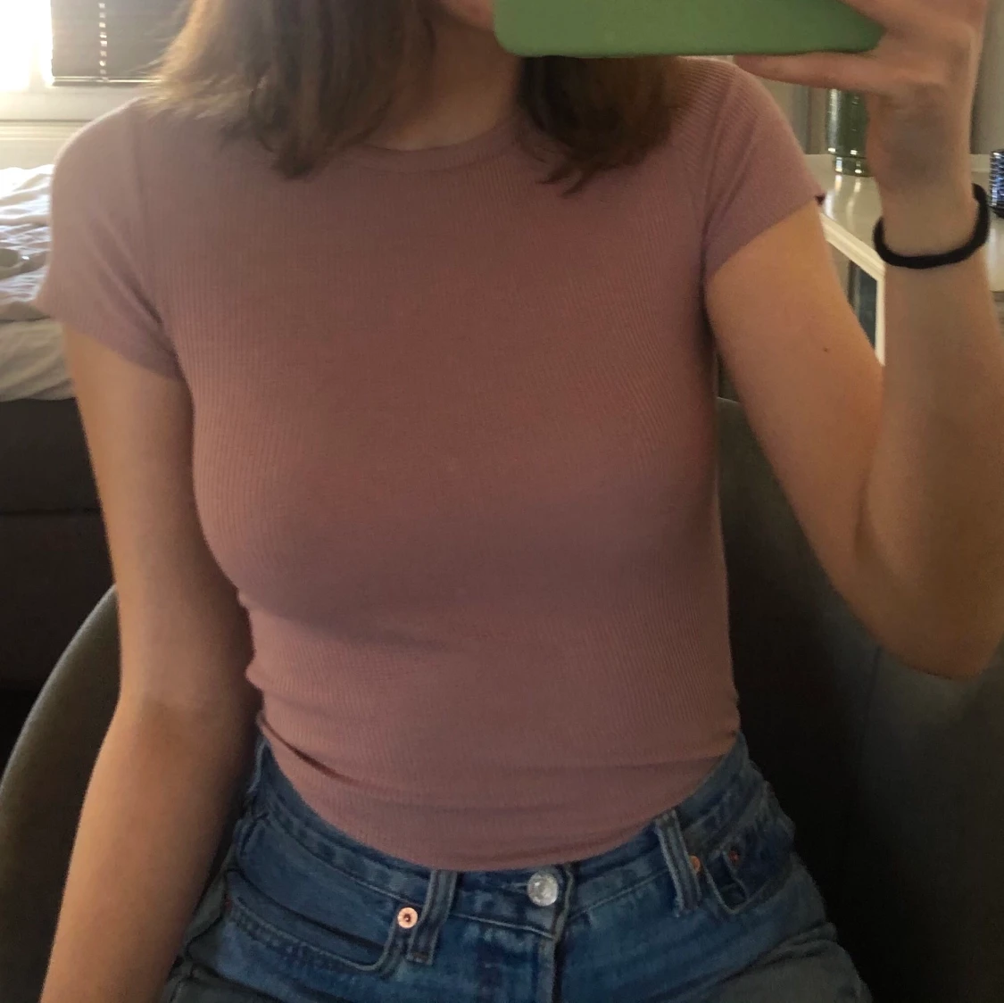 Ribbad T-shirt  - 90