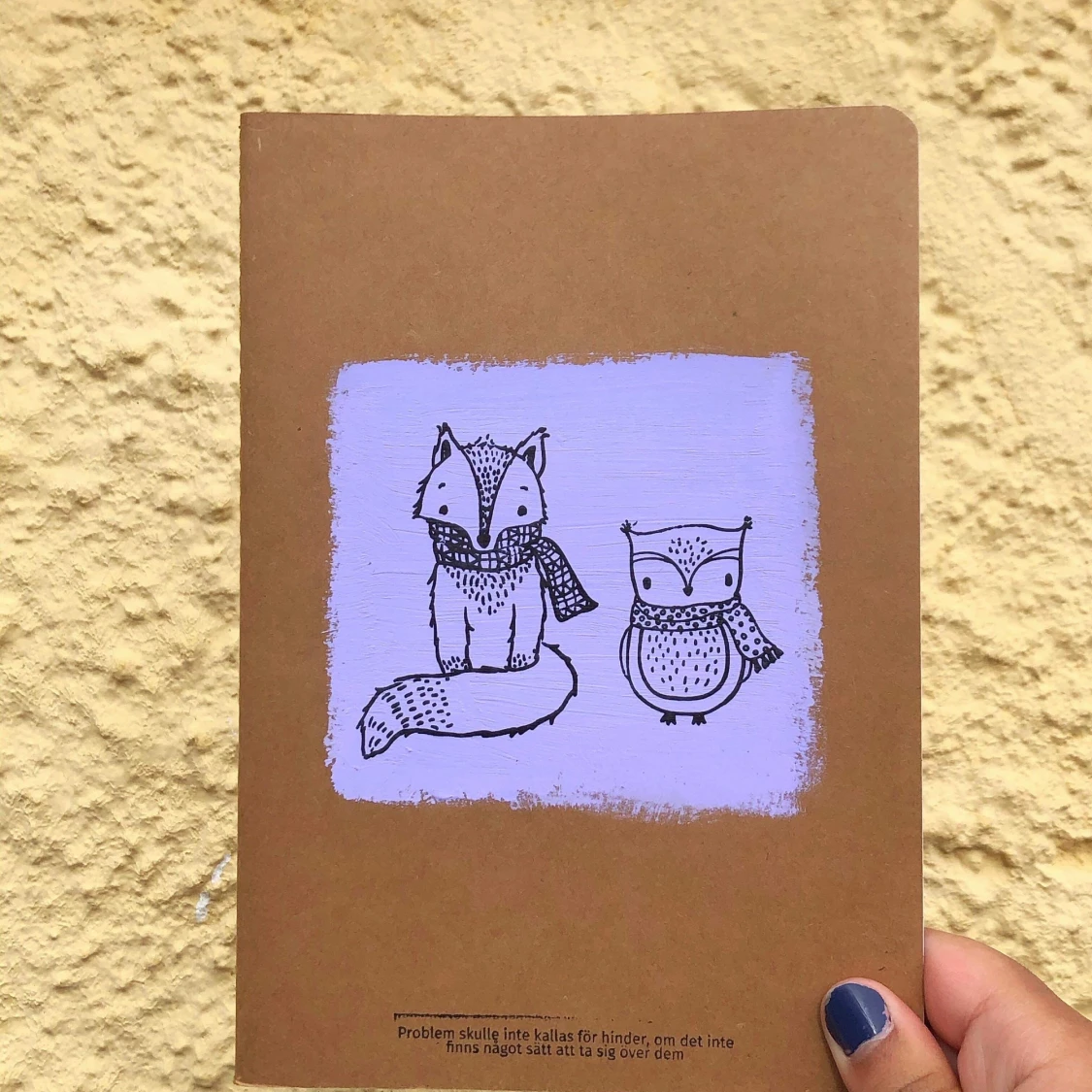 Anteckningsblock i återvunnet material