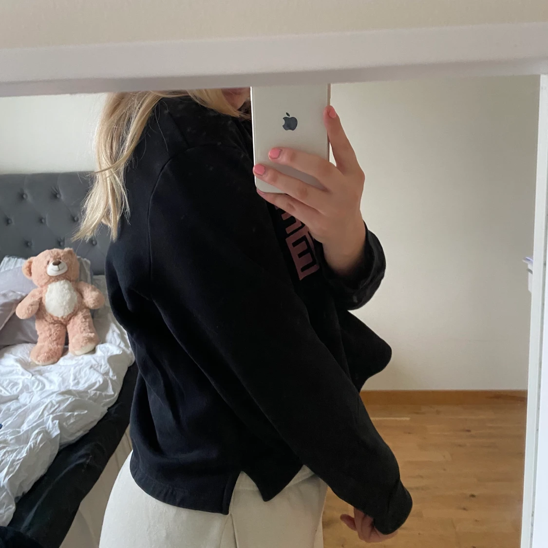 Svart sweatshirt  - 90