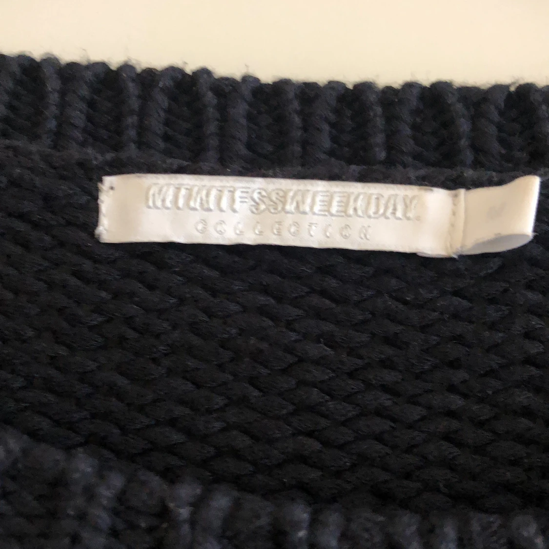 Weekday stickad kofta mer skjorta  - 91