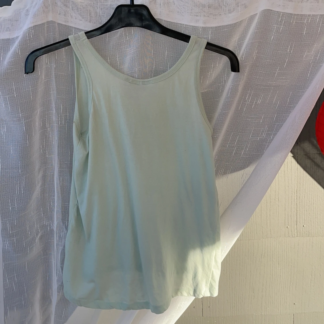 Red&blue blått linne med vit text  - 90