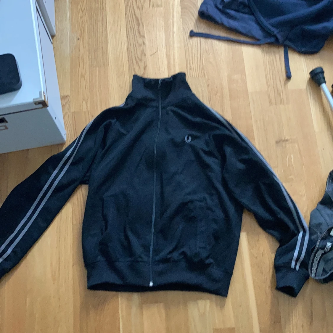 fred perry track top