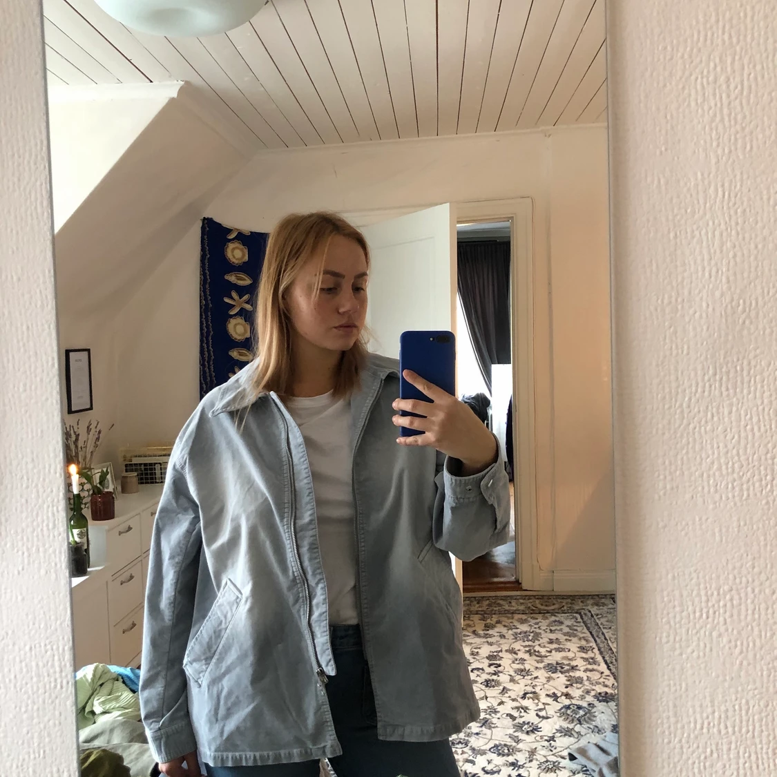 Grå Jacka från Weekday  - 90