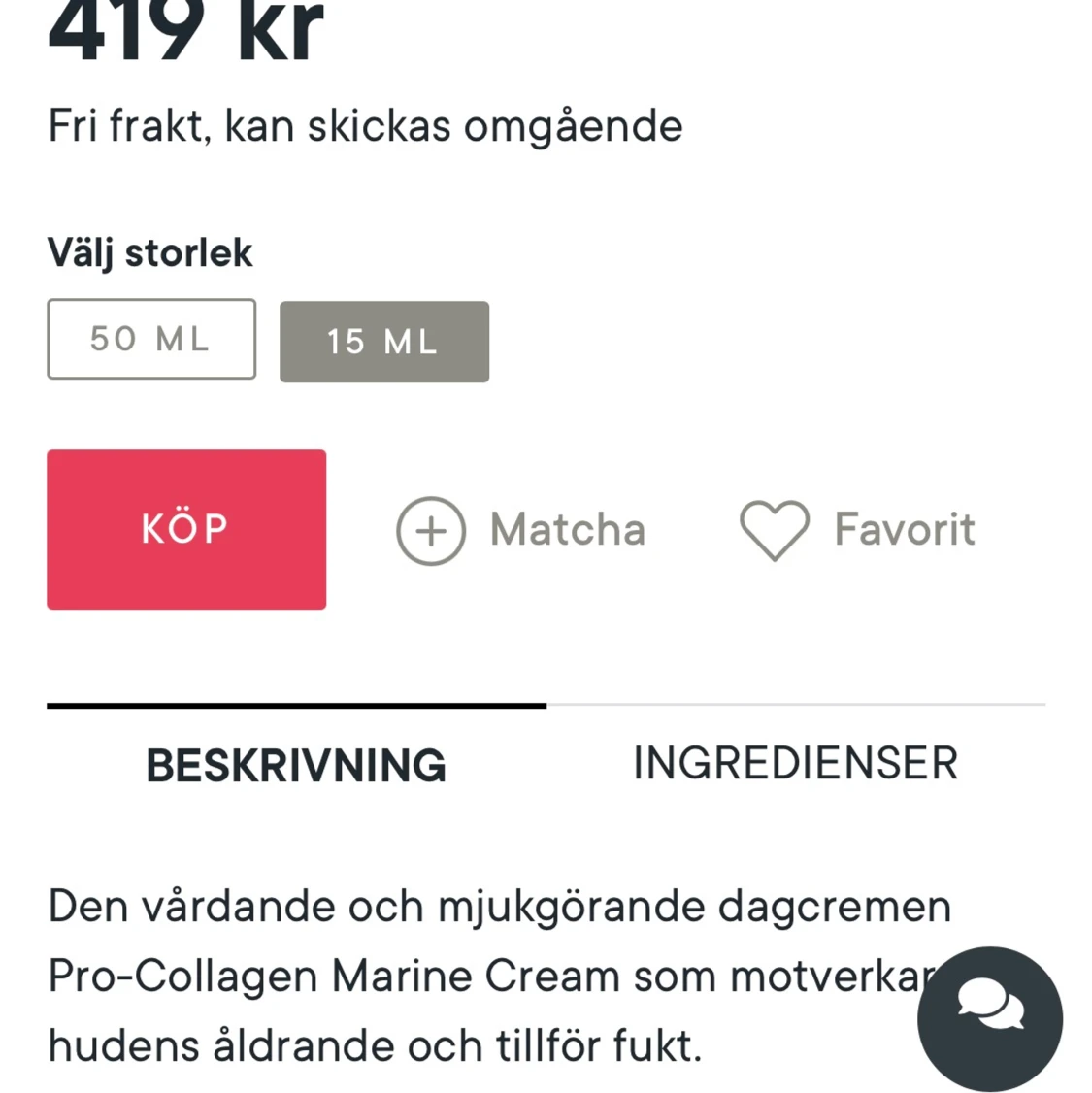 Lyxig dagkräm  - 91