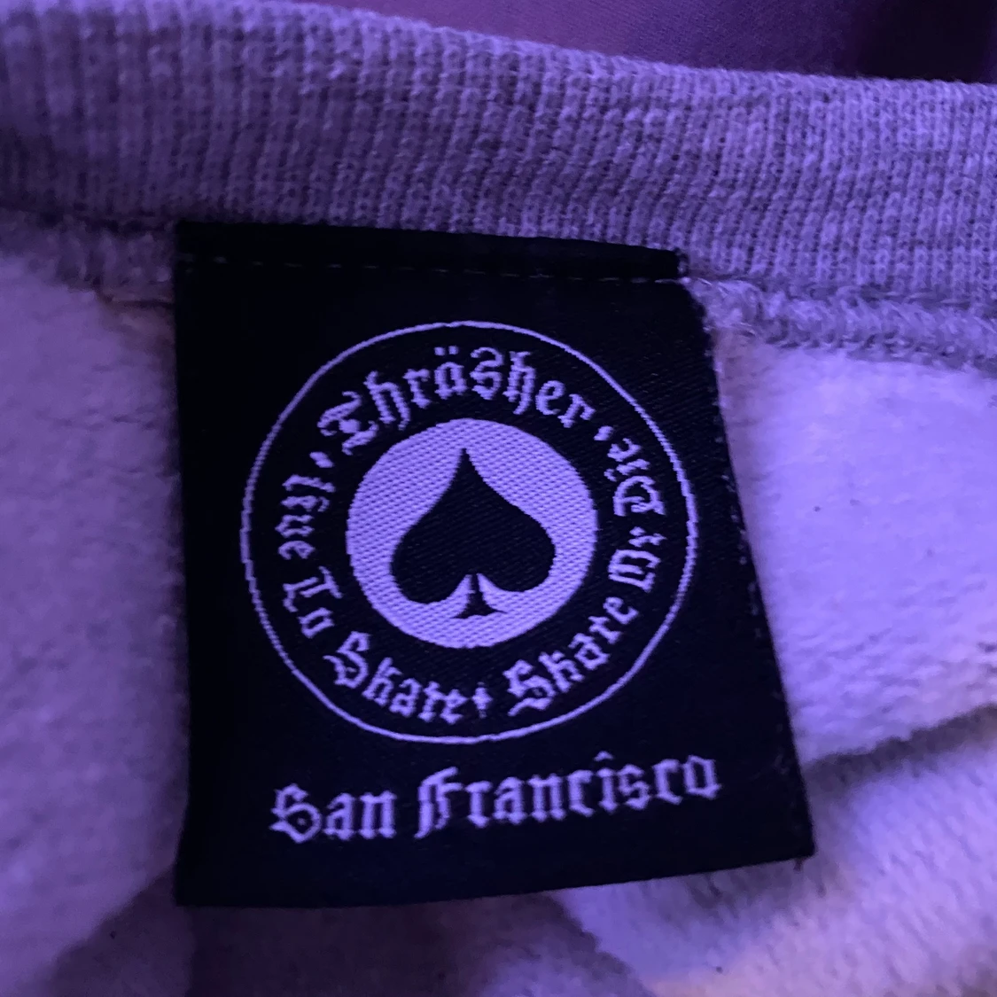 Thrasher sweatshirt storlek L - 90