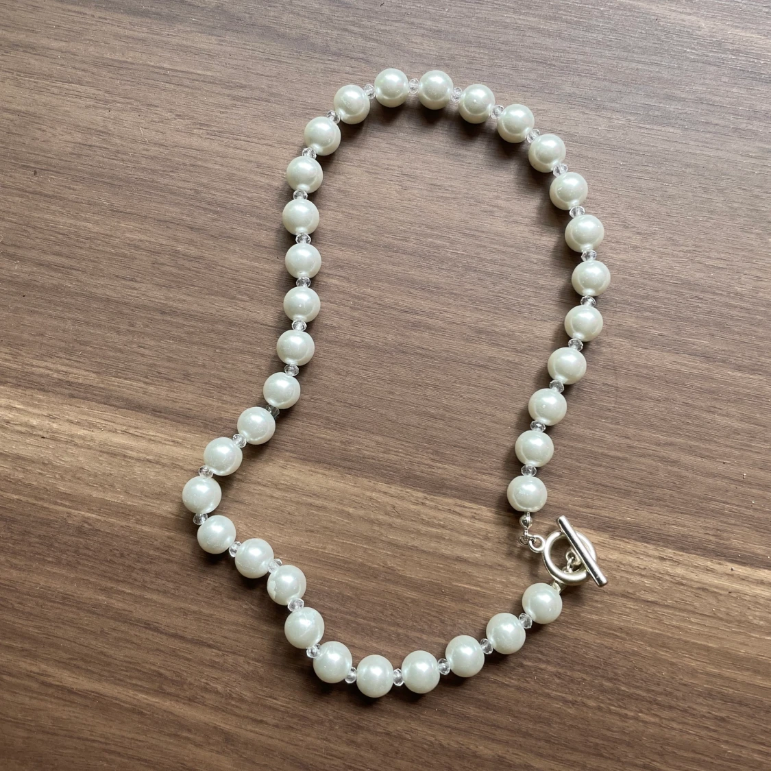 Pärlhalsband - 90