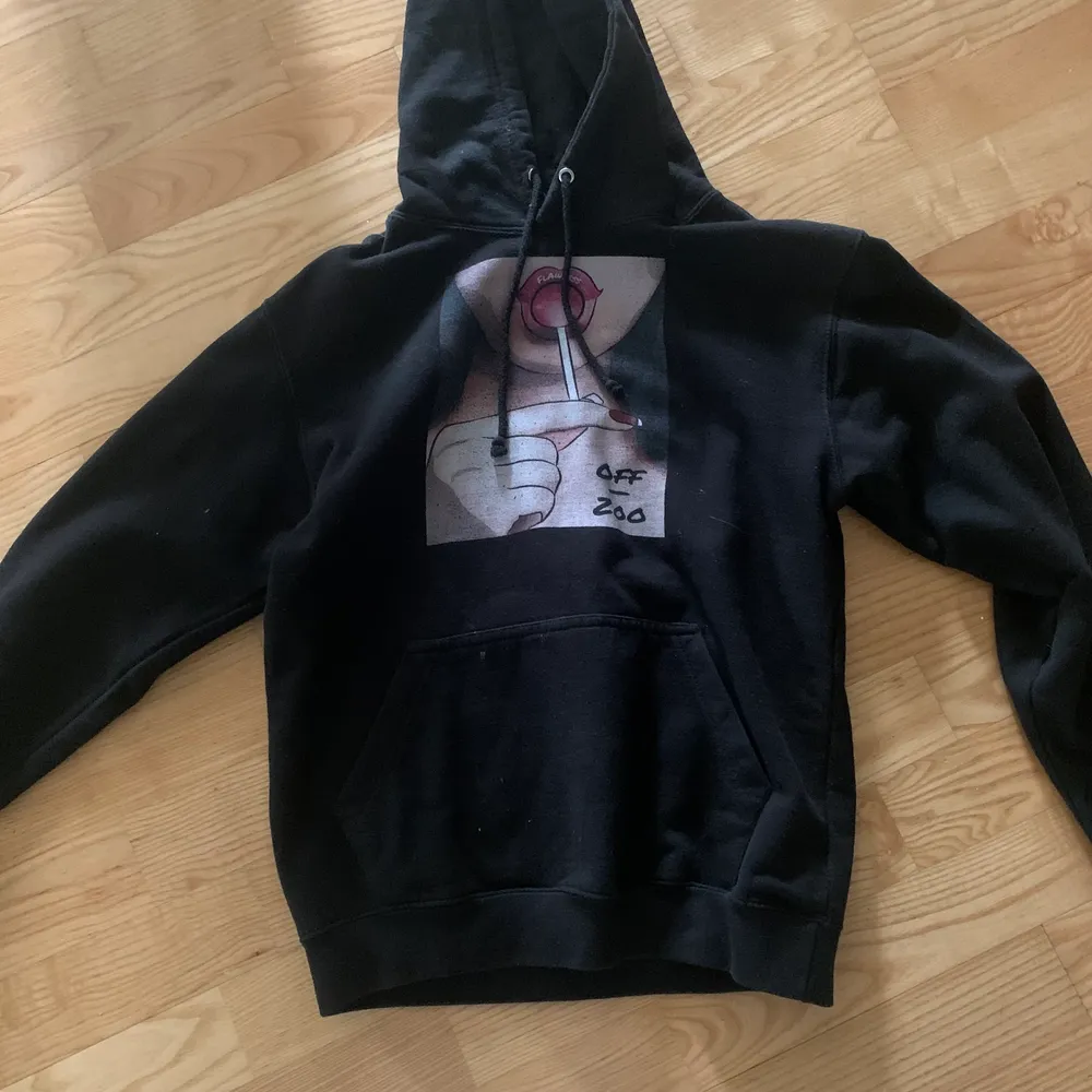 Snygg hoodie med print, bra skick. Köptes för ca 500. Köparen står för frakt💗. Hoodies.