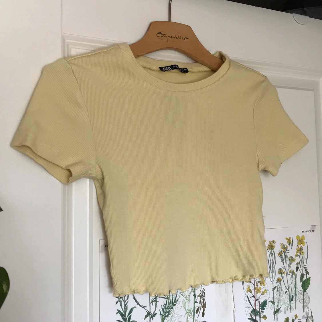 ribbad, stretchig tröja, strl S - 90