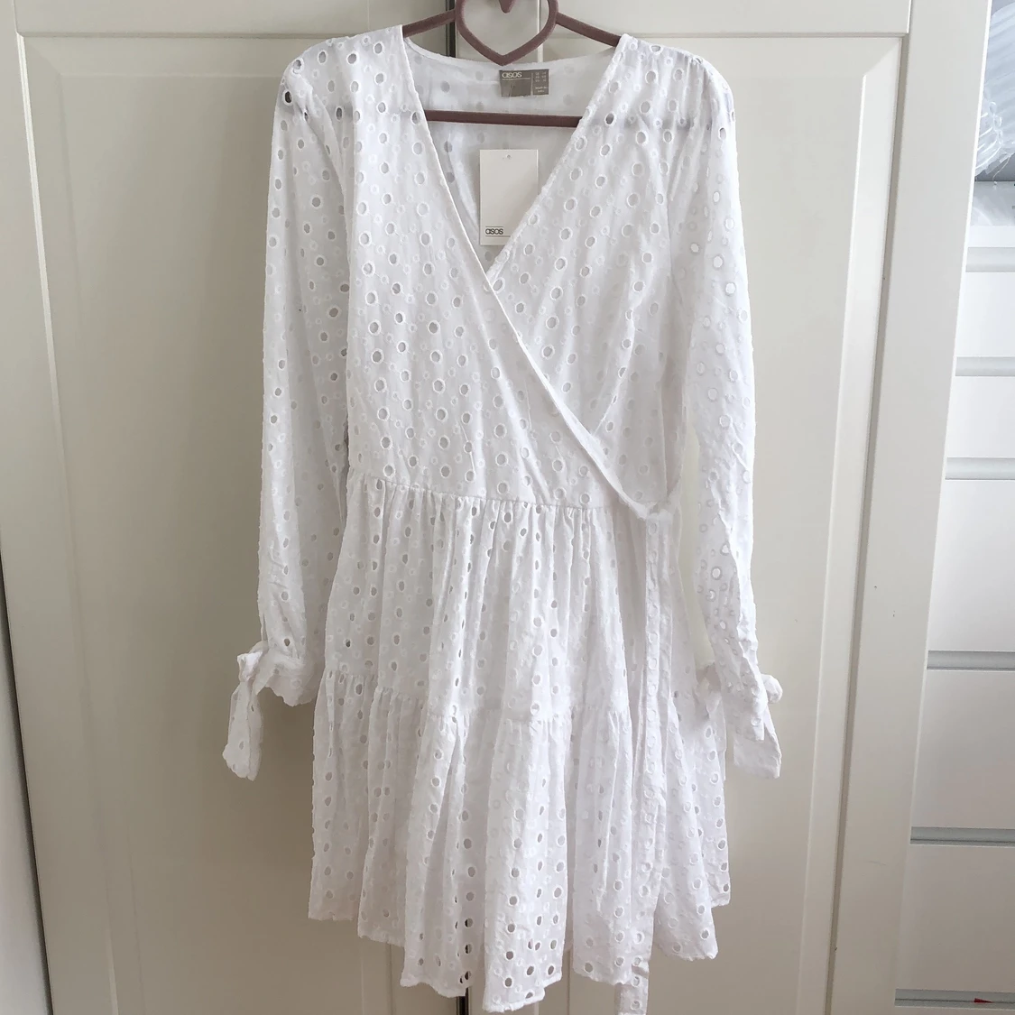 Vit klänning från ASOS