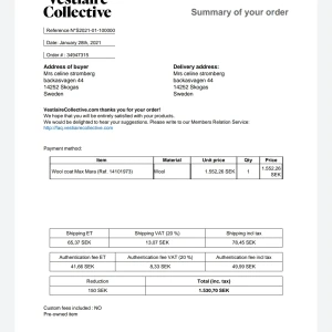 Max mara kappa - Kappan är köpt av en tjej som gett mej dåligt omdöme som påstår att den inte är äkta. Ist för att säga att den inte passar henne. Jag har kvitto bevis och allt. Hon gav sej inte så jag fick blocka henne. Jätre jobbigt.  Man ser på bilden att detta är denna kappa vestiarie cillection. Helt onödigt att ge mej dåligt omdöme för något jag ej gjort. Alla mina saker är äkta med kvitto. Om man tittar på hennes profil så ser man att hon är större än en xs/s och den vart för liten för henne. Inte ok