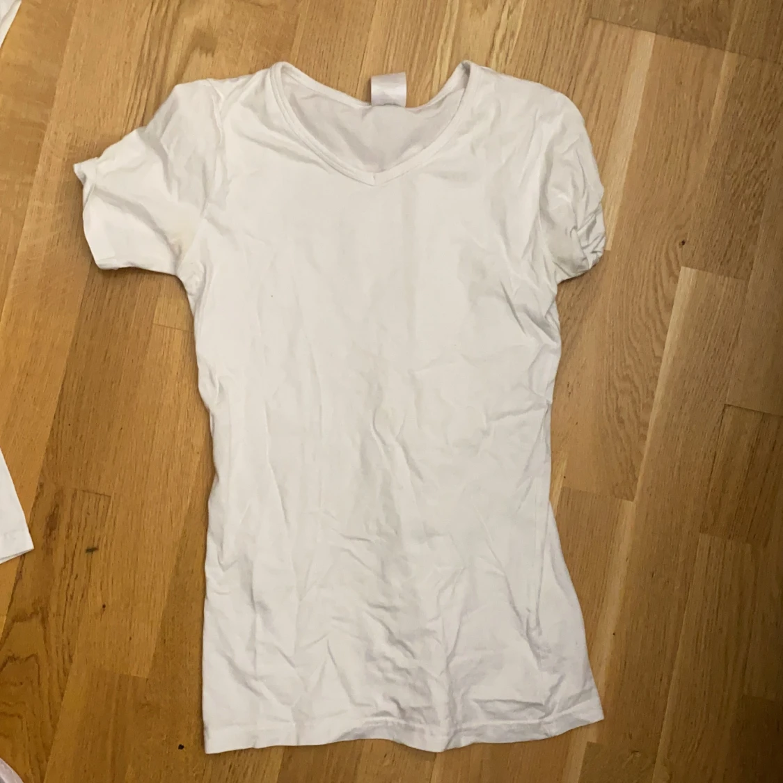 Vit T-shirt, storlek Xs