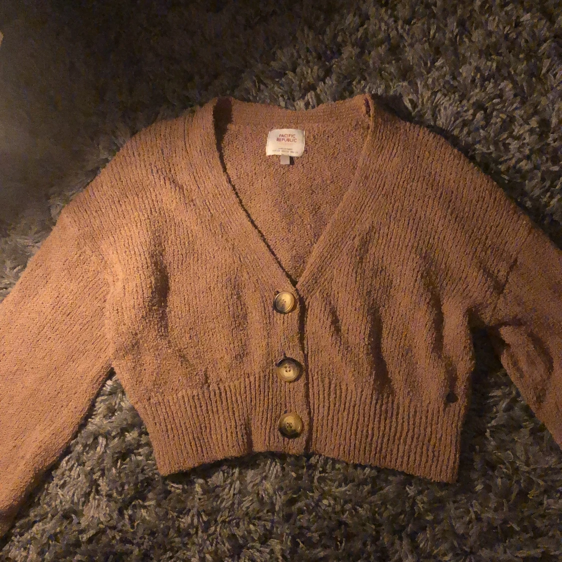 Pull&Bear kofta, brun 