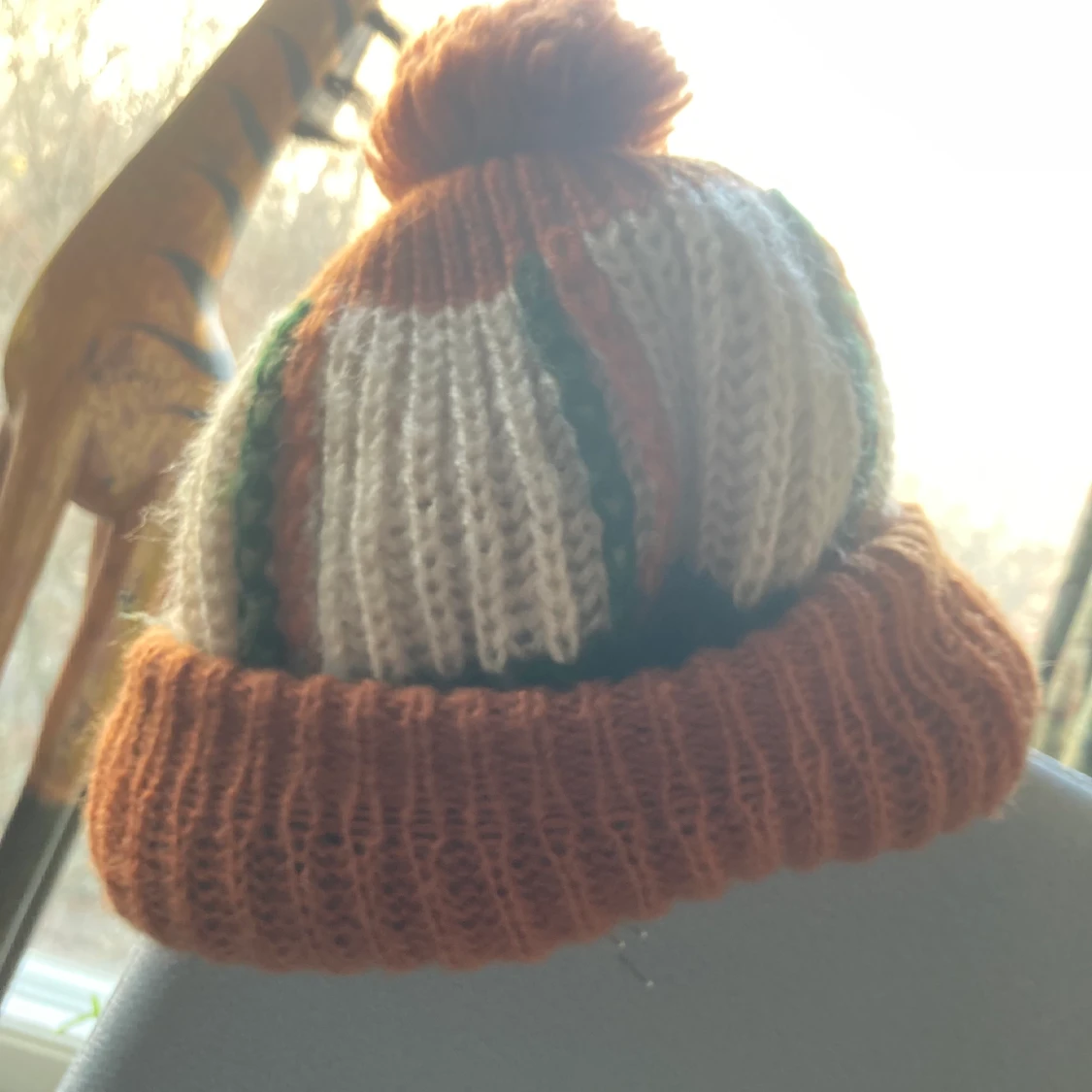 Söt Stickad mössa - 90