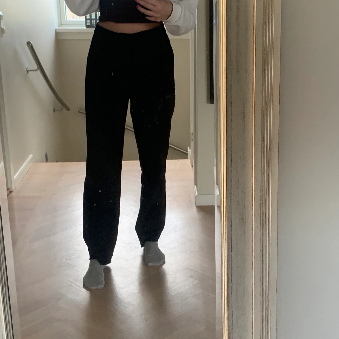 Svarta kostymbyxor!! - 90