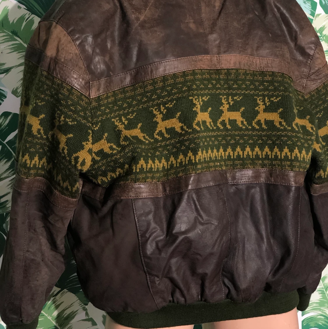 Vintage läderjacka - 91