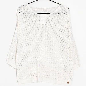 Hålstickad vit tröja - asball hålstickad tröja från S.Oliver! 