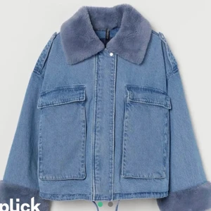 Jeansjacka med päls - Säljer min fina och populära jacka från missguided, liknar den från h&m🙏🏽buda eller köp direkt för 500kr