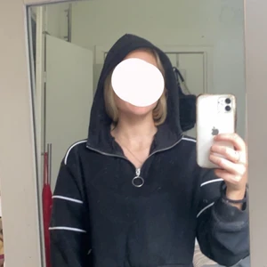 tröja hm - fin zip up tröja från hm med luva på