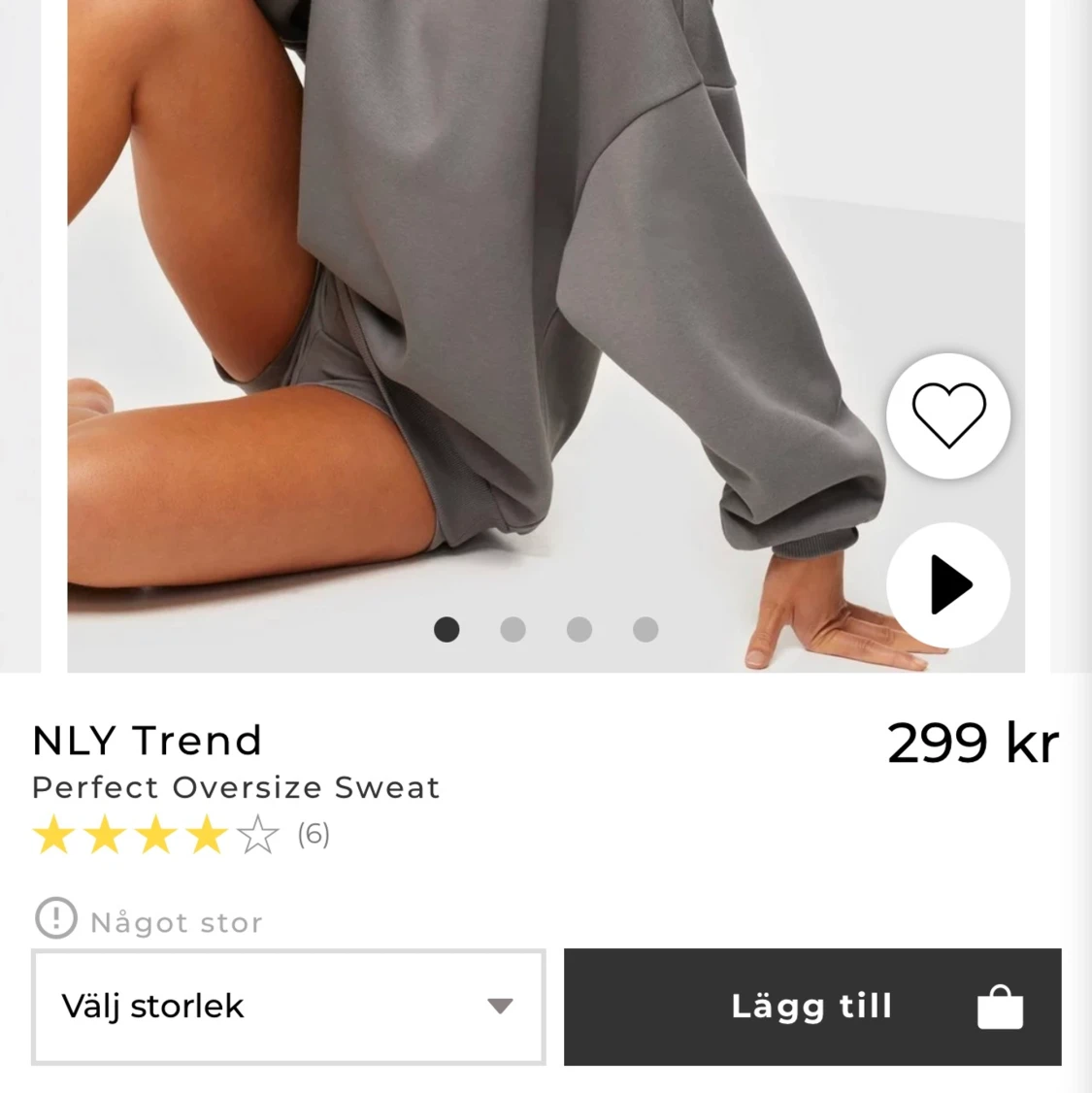 Varm tröja från Nelly - 91