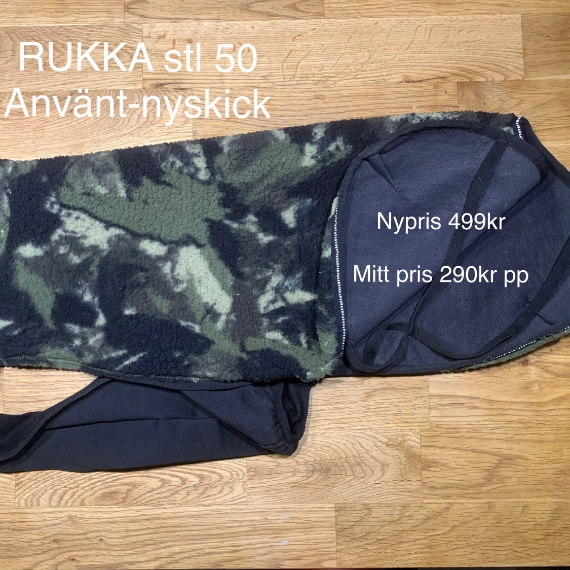 Hundtäcke varmt RUKKA stl 50 NYSKICK! - 90