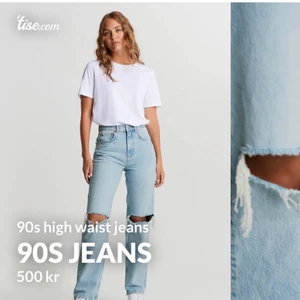 90s high waist jeans  - Säljer mina fina 90s high waist jeans från Gina tricot eftersom dem är för stora för mig!❤️ Aldrig använda och priset kan diskuteras. Köparen står för frakt 💕 Storlek 36 men passar även någon med storlek M🤩✌🏽