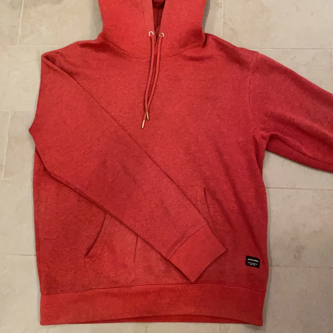 Hoodie, röd från jack&jones - 90