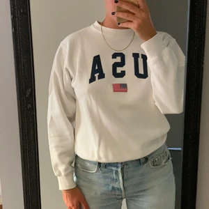 vit tjocktröja - 🤍🤍