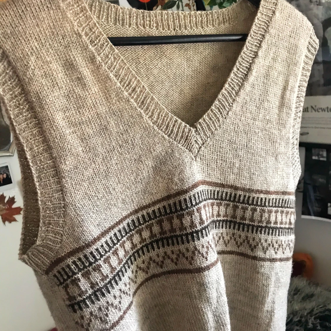 Mysig ”väst-cardigan” second hand  - 90