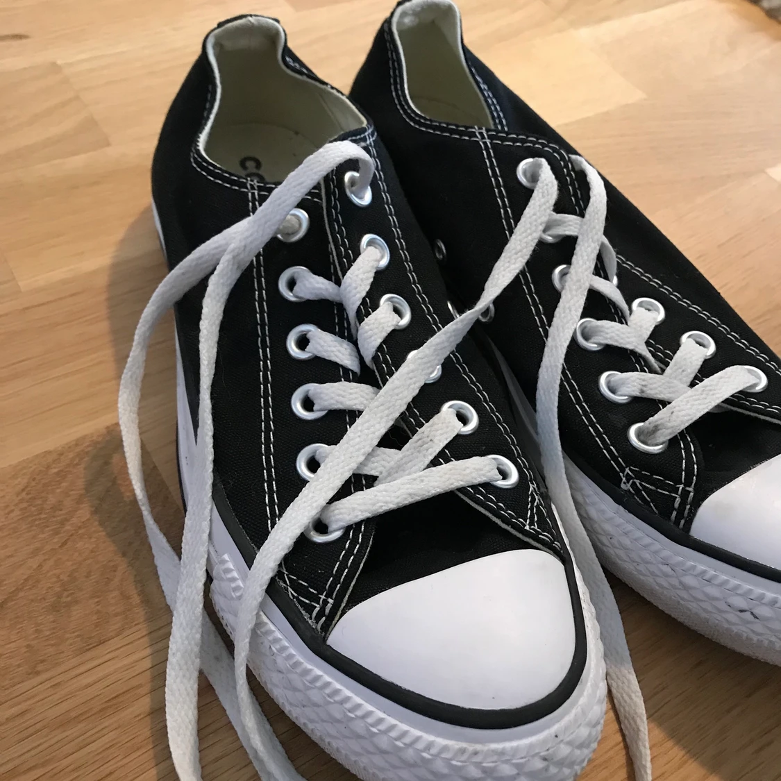 Converse svarta låga - 90