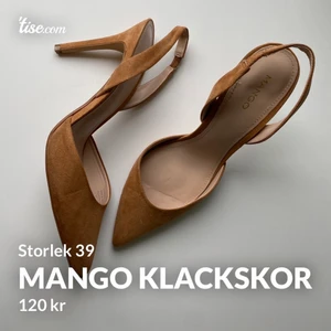 Mango pumps / klackskor - Storlek 39, knappt använda så väldigt fint skick! Suede material. 🥰