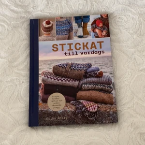 INTRESSEKOLL  - En bok med massa inspiration och mönster om stickning 🧶 helt ny! 