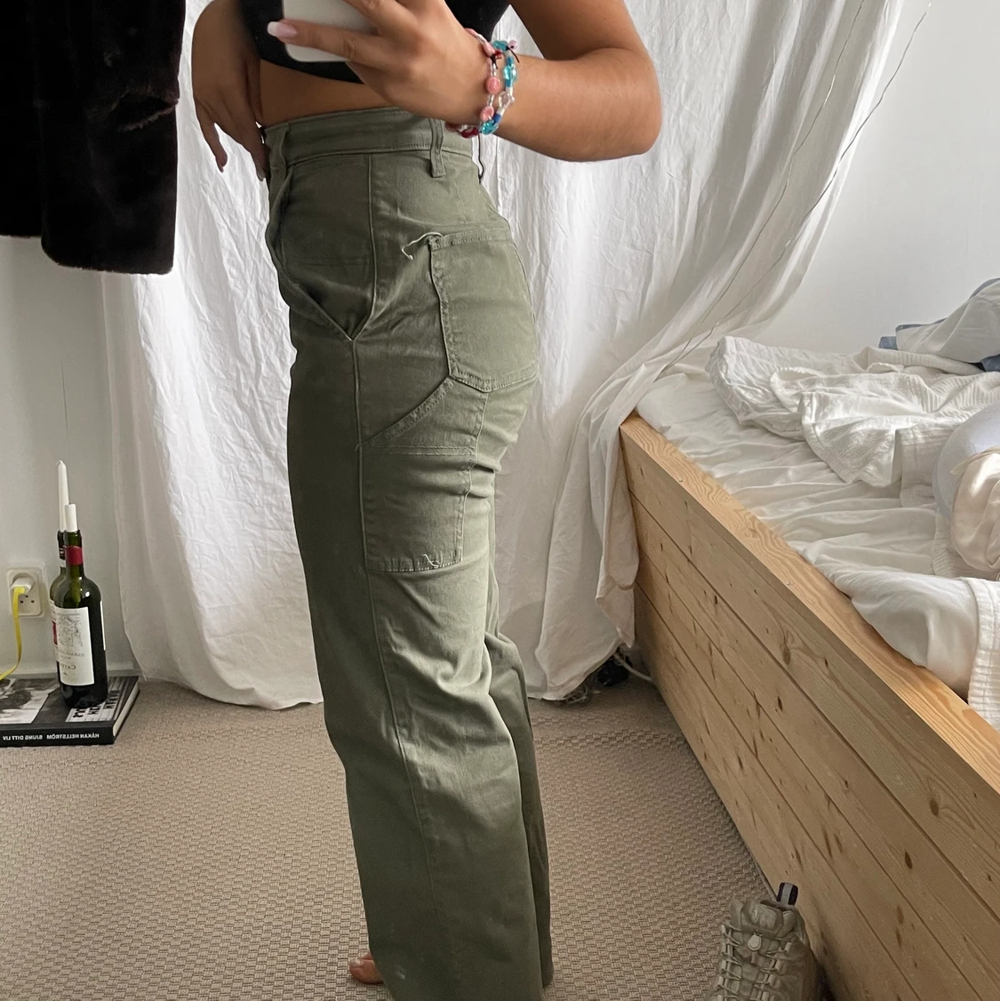 Militärgröna byxor - 91