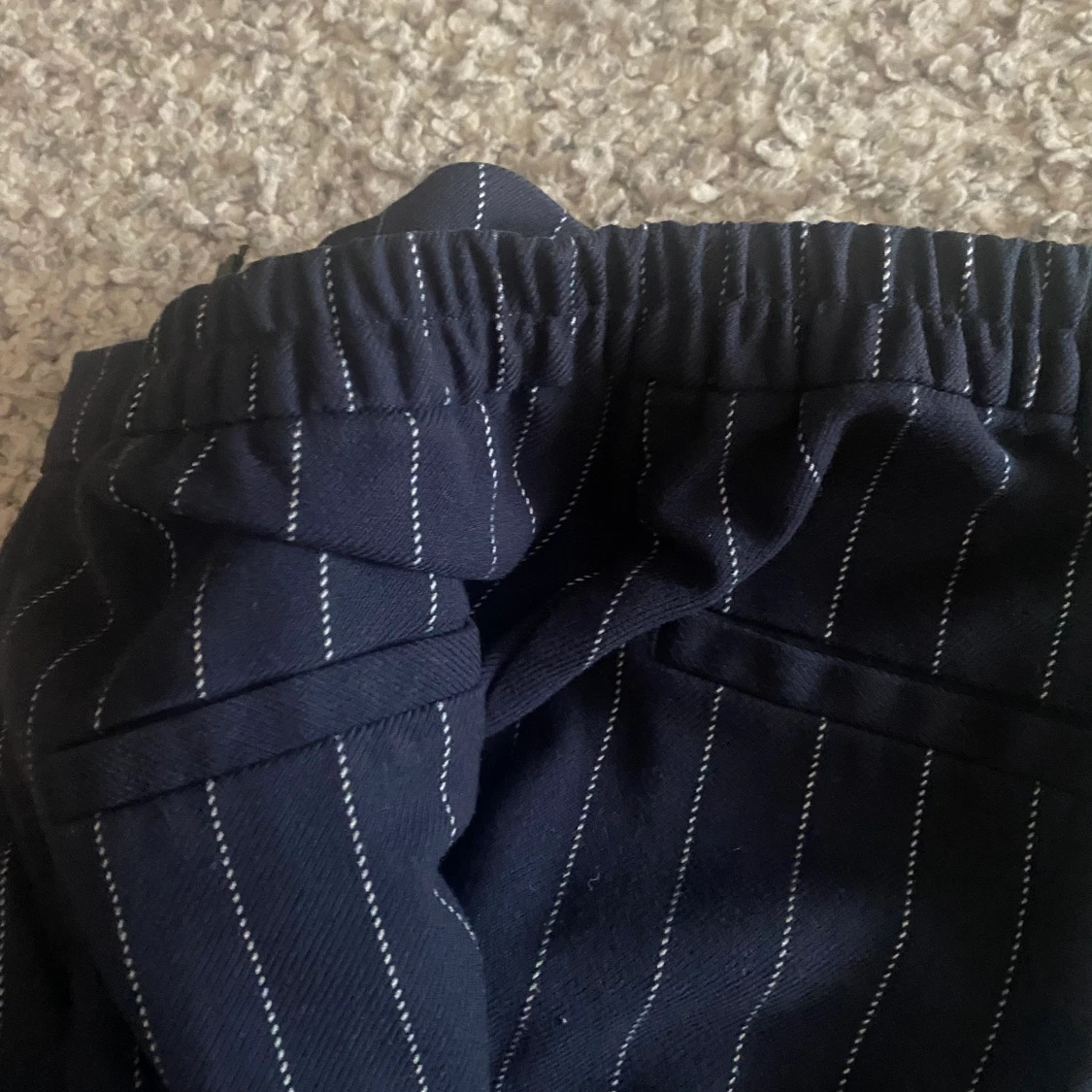 Randiga kostym byxor  - 90