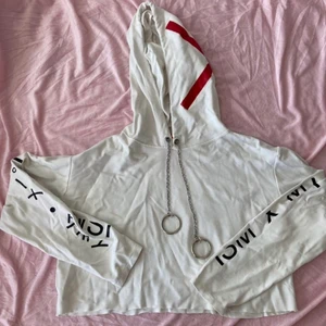 Chain hoodie - Kedja hoodie, några mini fläckar på vänstersida (bläddra för bild)