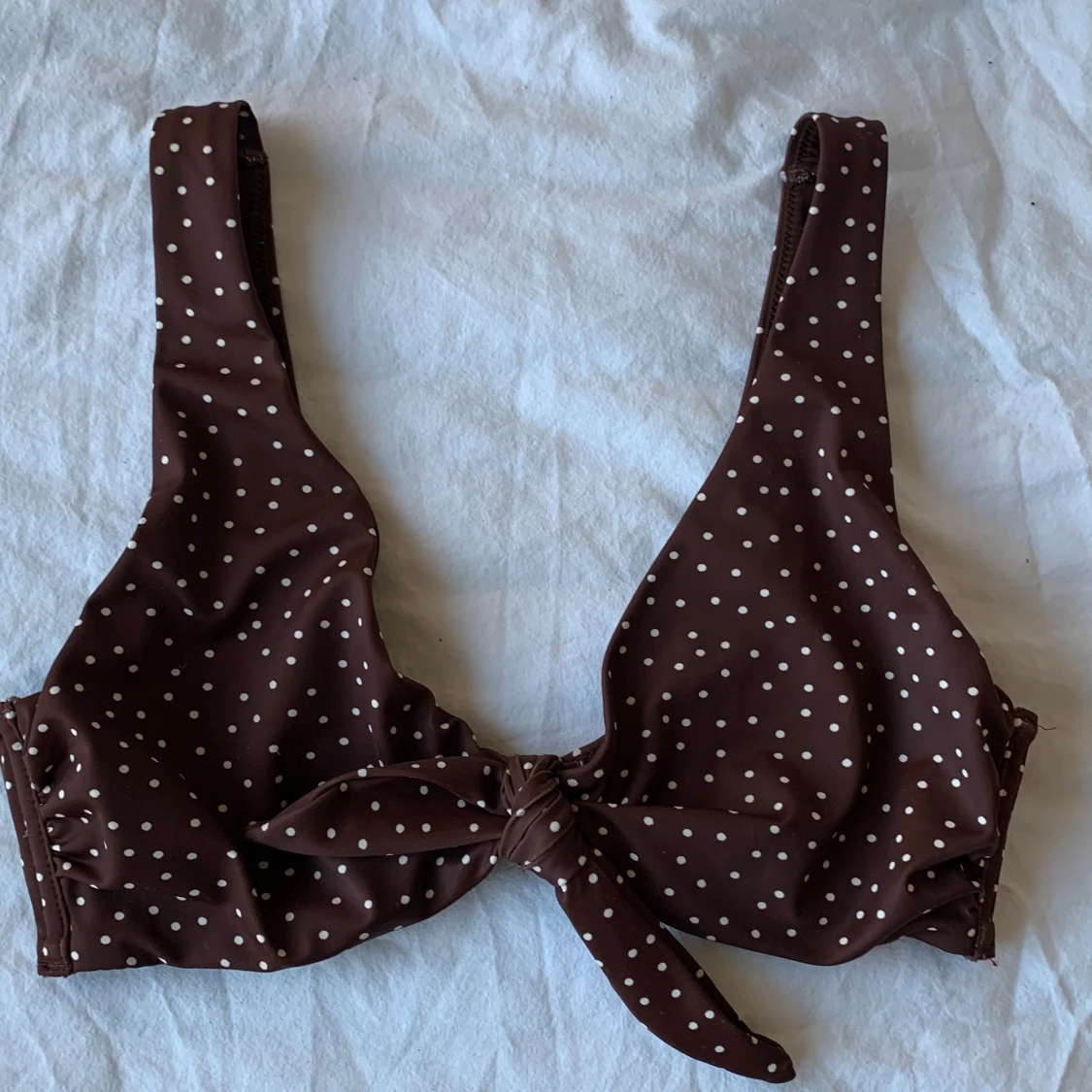 Brun bikinitoppđ€