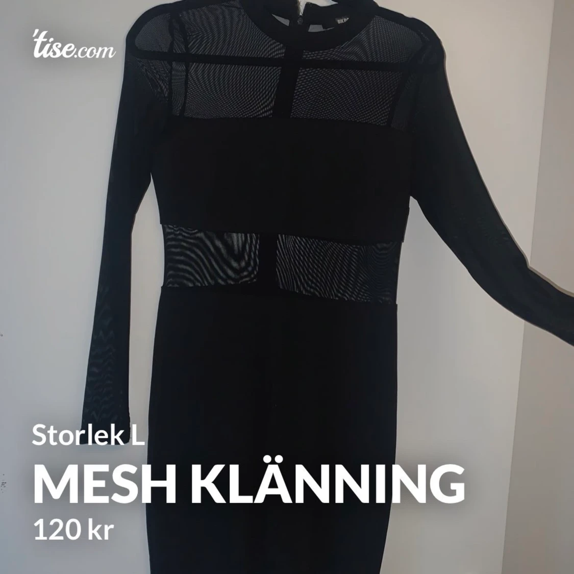 Mesh klänning 