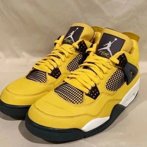 Nike Air Jordan 4 Retro LS 11,5US - Nike Air Jordan 4 Retro LS || Size: 11,5US / 44-45 EU || Color: Tour yellow || Condition: Gently used