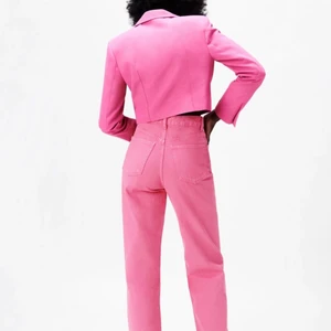 Rosa jeans zara - Supercoola rosa jeans från zara wide💗 Originalpris 400